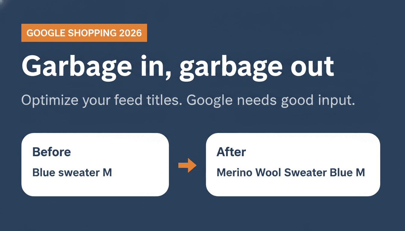 Google Shopping Title Optimization: What Still Works When Google Rewrites Your Titles Anyway